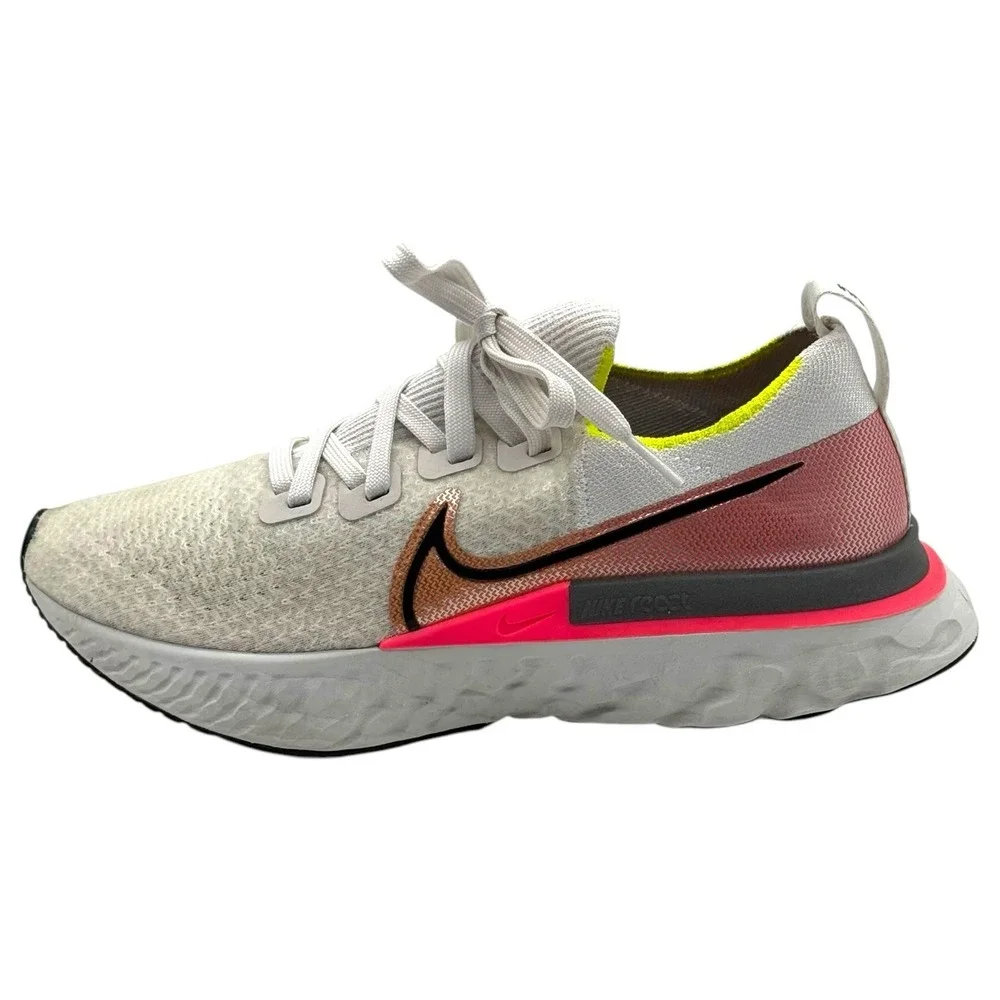 Nike React Infinity Run Flyknit Women's Size 8.5‎ Pink Blast Running Shoes Gym - Picture 2 of 8